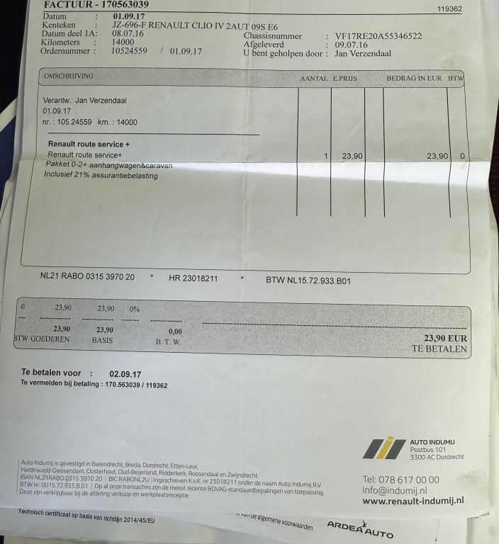 Renault Clio Renault Clio Estate 0.9 TCe Authentique Bovag Garantie Airco