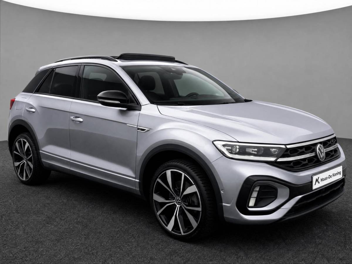 Volkswagen T-Roc Volkswagen T-Roc 1.5eTsi/150PK DSG R-Line Black Style · Panoramadak · Camera + Parkeersensoren · Apple/Android Car Play · Garantie t/m 18-06-2027