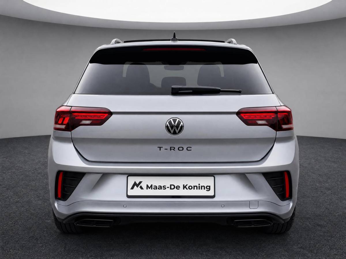Volkswagen T-Roc Volkswagen T-Roc 1.5eTsi/150PK DSG R-Line Black Style · Panoramadak · Camera + Parkeersensoren · Apple/Android Car Play · Garantie t/m 18-06-2027