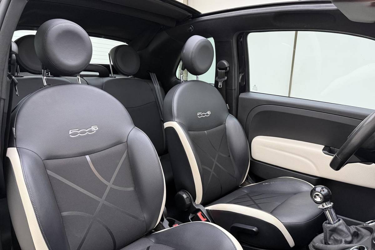 Fiat 500C Fiat 500C 0.9 TwinAir Turbo Sport 105pk | Airco | Sportstoelen | Parkeersensoren achter | Navigatie | Bluetooth | Uniek