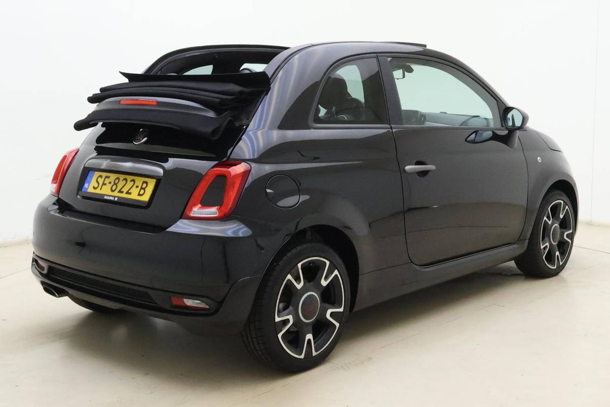 Fiat 500C Fiat 500C 0.9 TwinAir Turbo Sport 105pk | Airco | Sportstoelen | Parkeersensoren achter | Navigatie | Bluetooth | Uniek