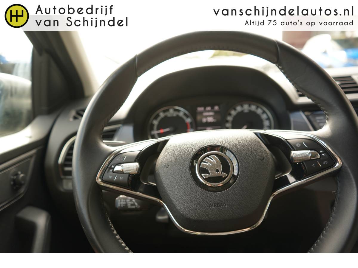 Škoda Fabia ŠKODA Fabia Combi 1.0 TSI 96PK BUSINESS EDITION ORIGINEEL NEDERLANDS NAVIGATIE ANDROID/APPLECARPLAY STOELVERWARMING LED ADAPTIEVE CRUISE PDC V+A 16INCH KEYLESS ENZ…