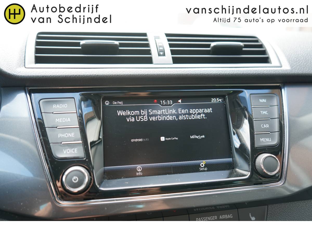 Škoda Fabia ŠKODA Fabia Combi 1.0 TSI 96PK BUSINESS EDITION ORIGINEEL NEDERLANDS NAVIGATIE ANDROID/APPLECARPLAY STOELVERWARMING LED ADAPTIEVE CRUISE PDC V+A 16INCH KEYLESS ENZ…