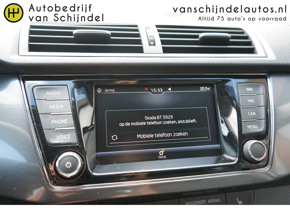 Škoda Fabia ŠKODA Fabia Combi 1.0 TSI 96PK BUSINESS EDITION ORIGINEEL NEDERLANDS NAVIGATIE ANDROID/APPLECARPLAY STOELVERWARMING LED ADAPTIEVE CRUISE PDC V+A 16INCH KEYLESS ENZ…