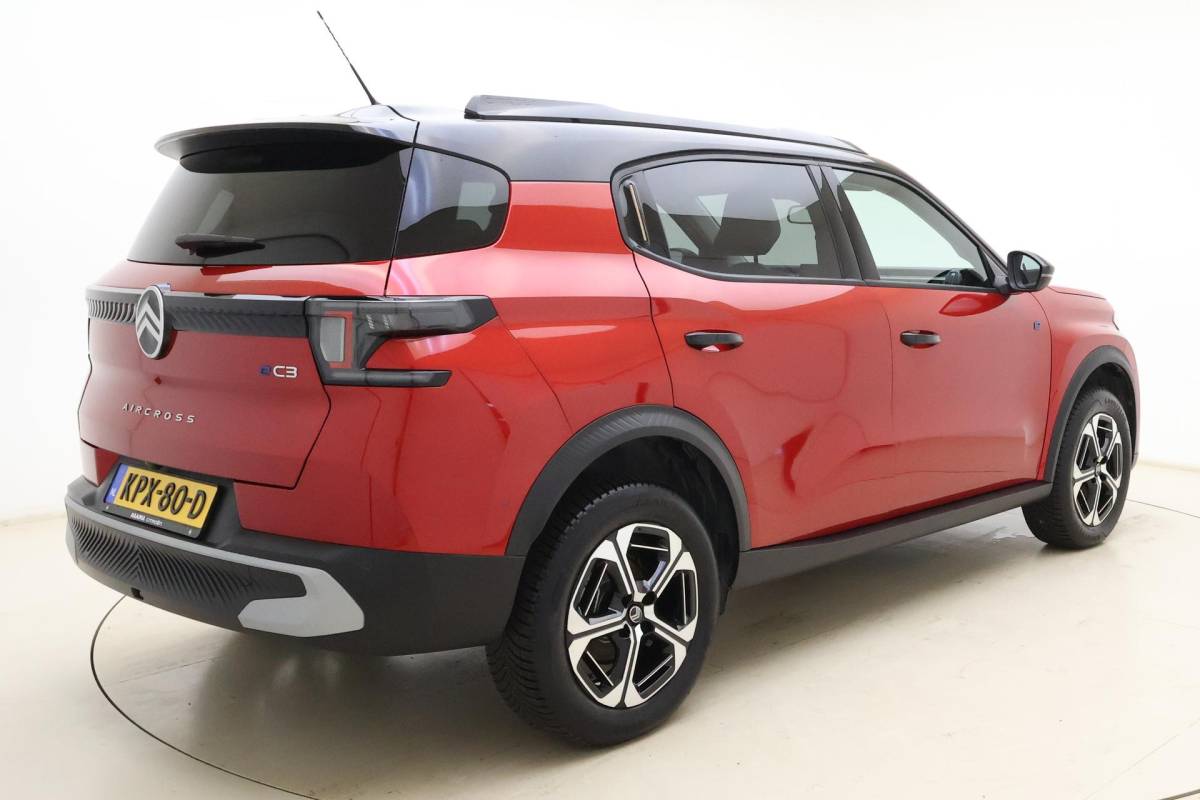 Citroën ë-C3 Aircross Citroen Ë-C3 Aircross Max 113pk 44 kWh | 3 Fase | Navigatie | LM velgen | Two Tone dak Noir Perla