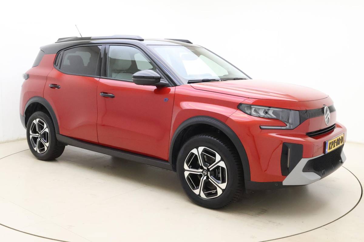Citroën ë-C3 Aircross Citroen Ë-C3 Aircross Max 113pk 44 kWh | 3 Fase | Navigatie | LM velgen | Two Tone dak Noir Perla