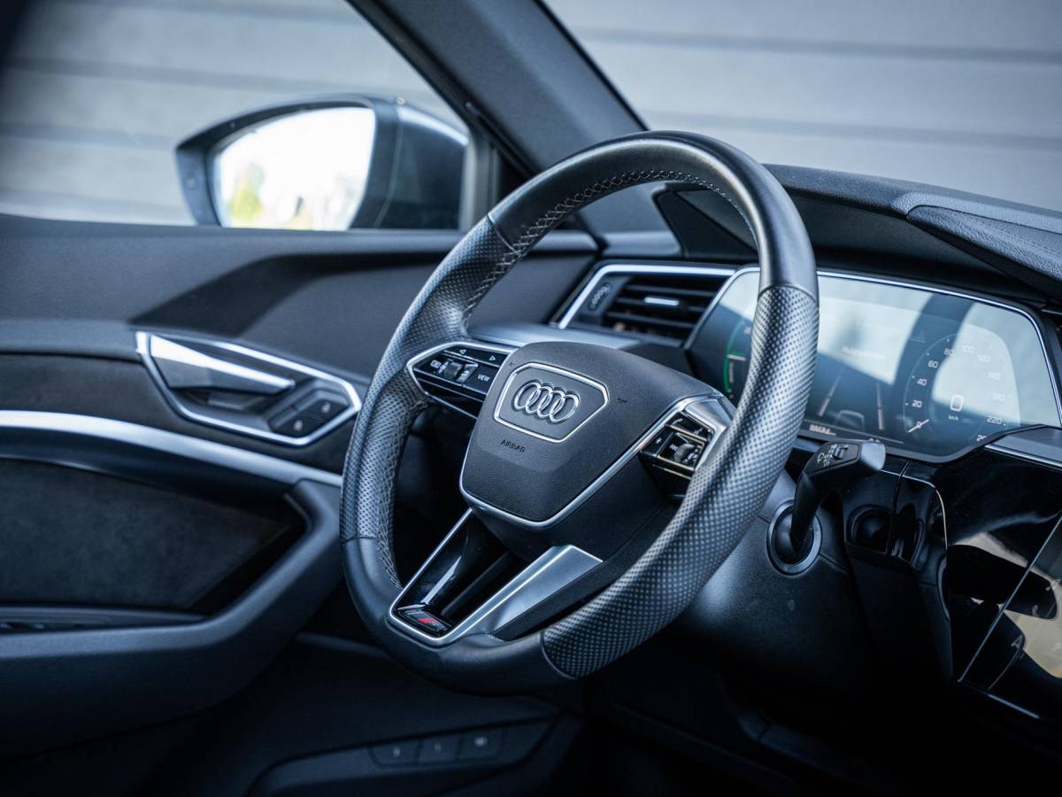 Audi e-tron Audi e-tron Sportback 55 quattro S edition 95 kWh Pano | Valcona | 21” | Luchtvering | Trekhaak | BTW