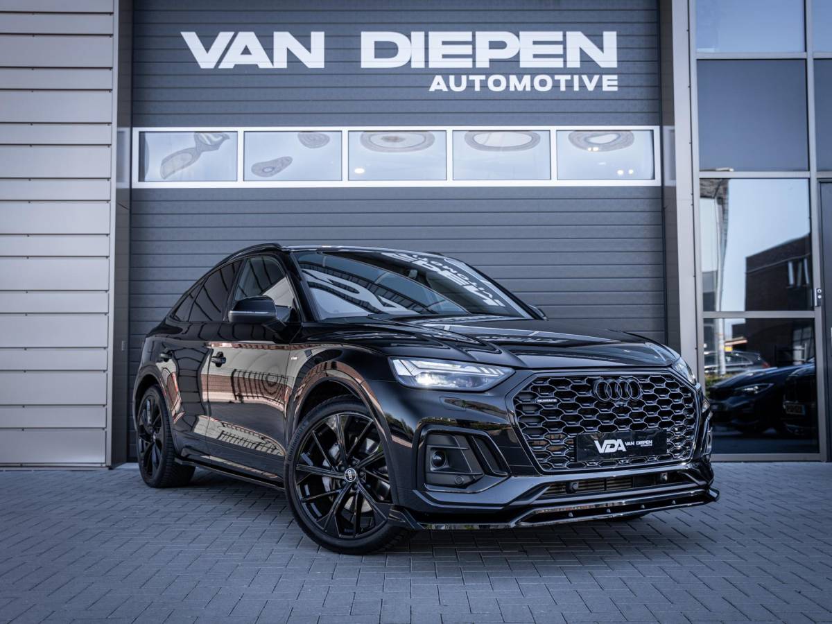 Audi Q5 Audi Q5 Sportback 55 TFSI e S edition Luchtvering | Black Optics | Trekhaak
