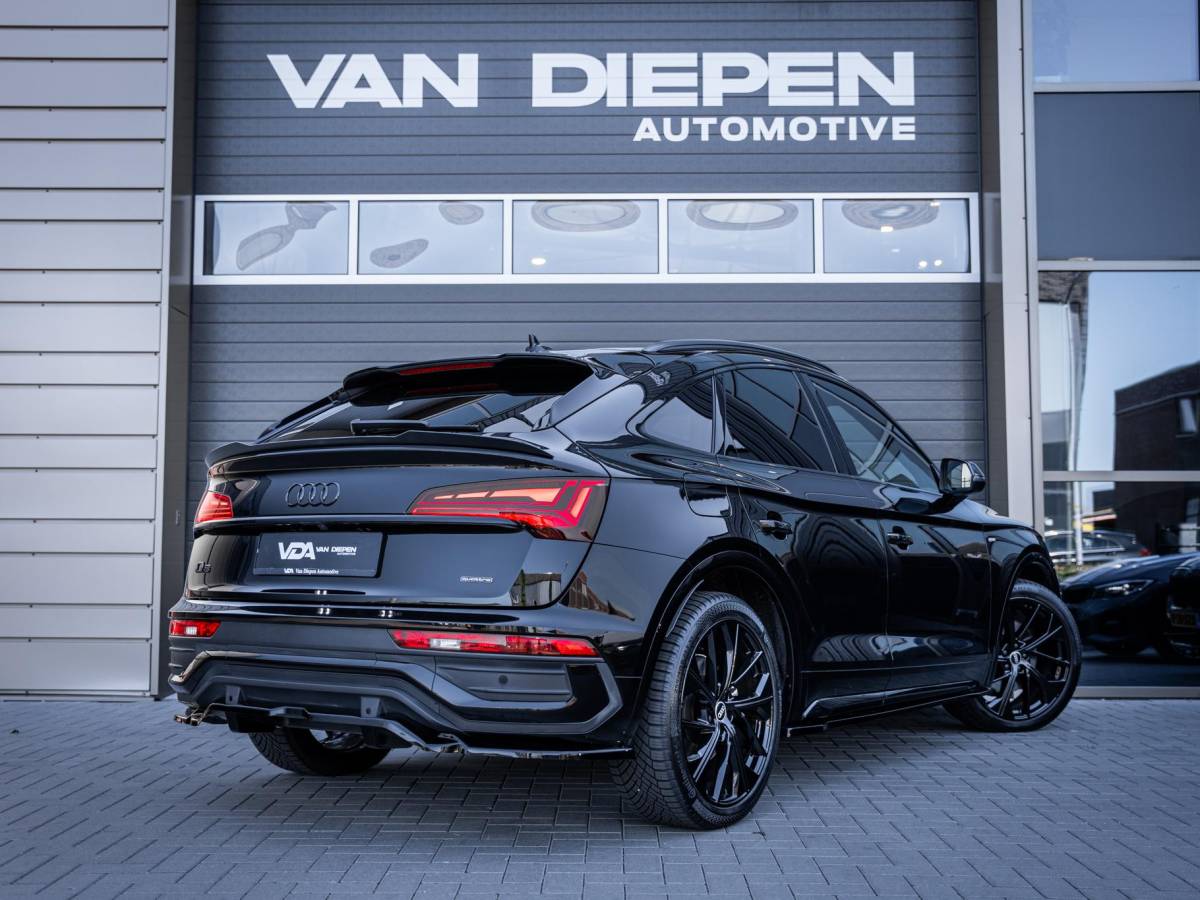 Audi Q5 Audi Q5 Sportback 55 TFSI e S edition Luchtvering | Black Optics | Trekhaak