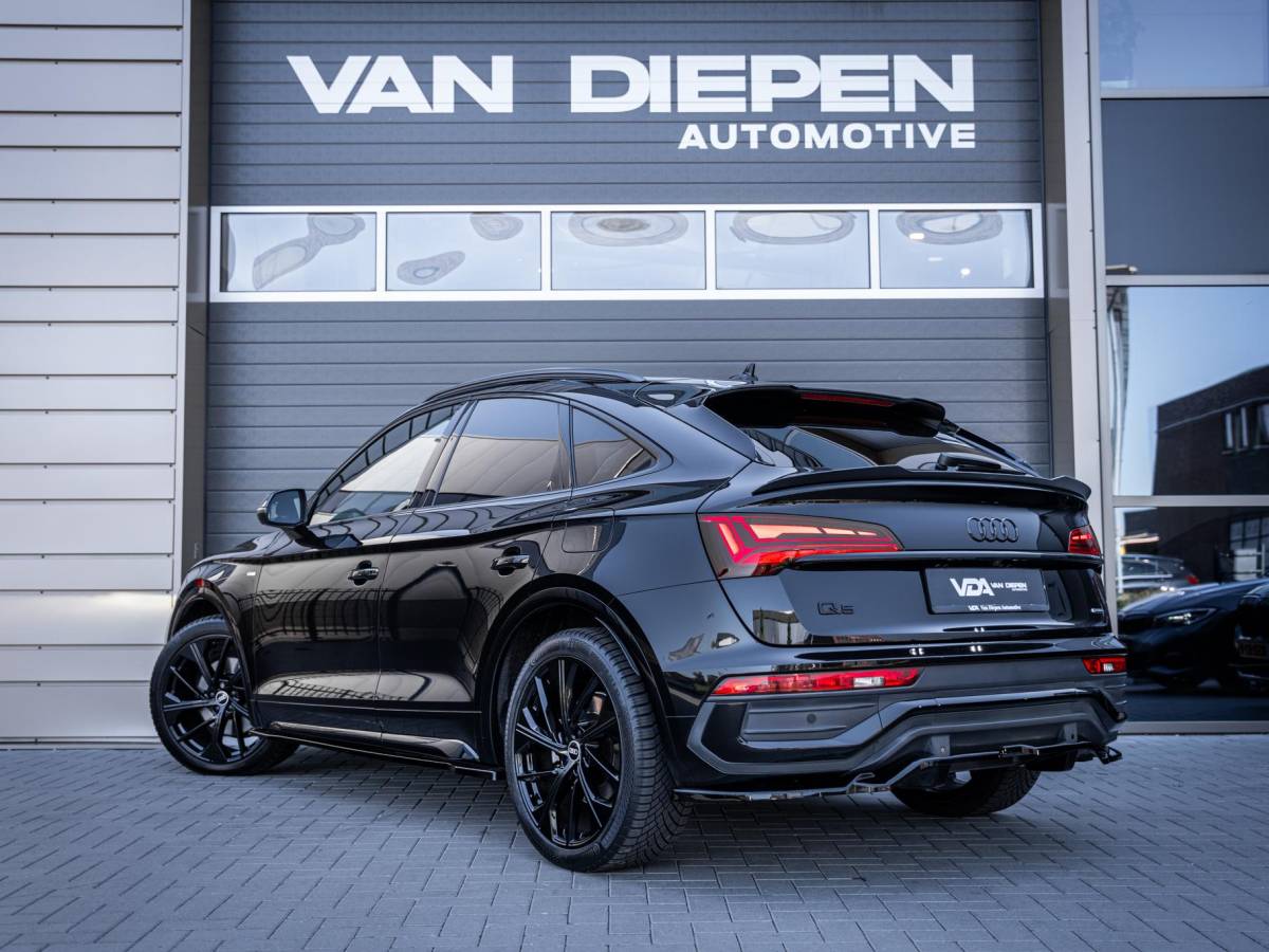 Audi Q5 Audi Q5 Sportback 55 TFSI e S edition Luchtvering | Black Optics | Trekhaak