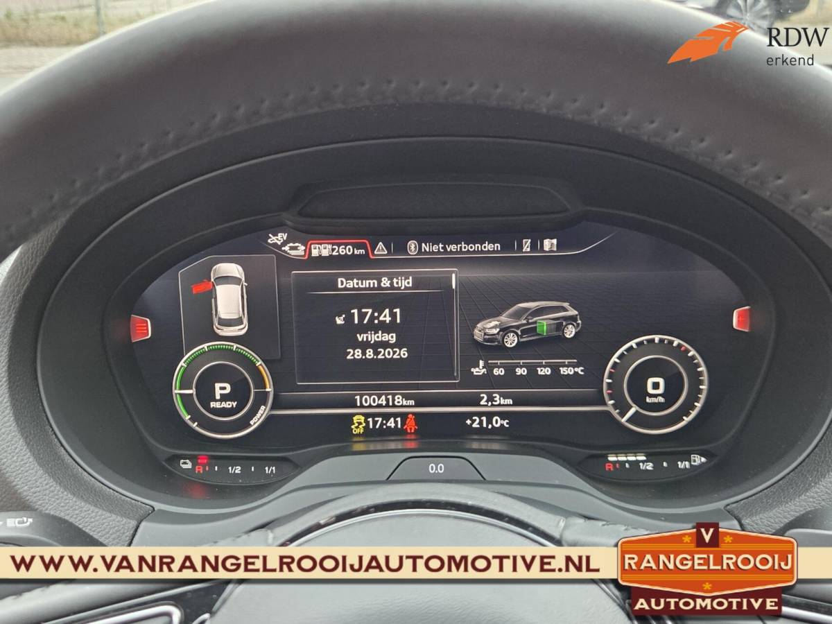 Audi A3 Audi A3 Sportback 1.4 e-tron Sport, LED kopl., ACC, pano, sportst., 17″ lmv