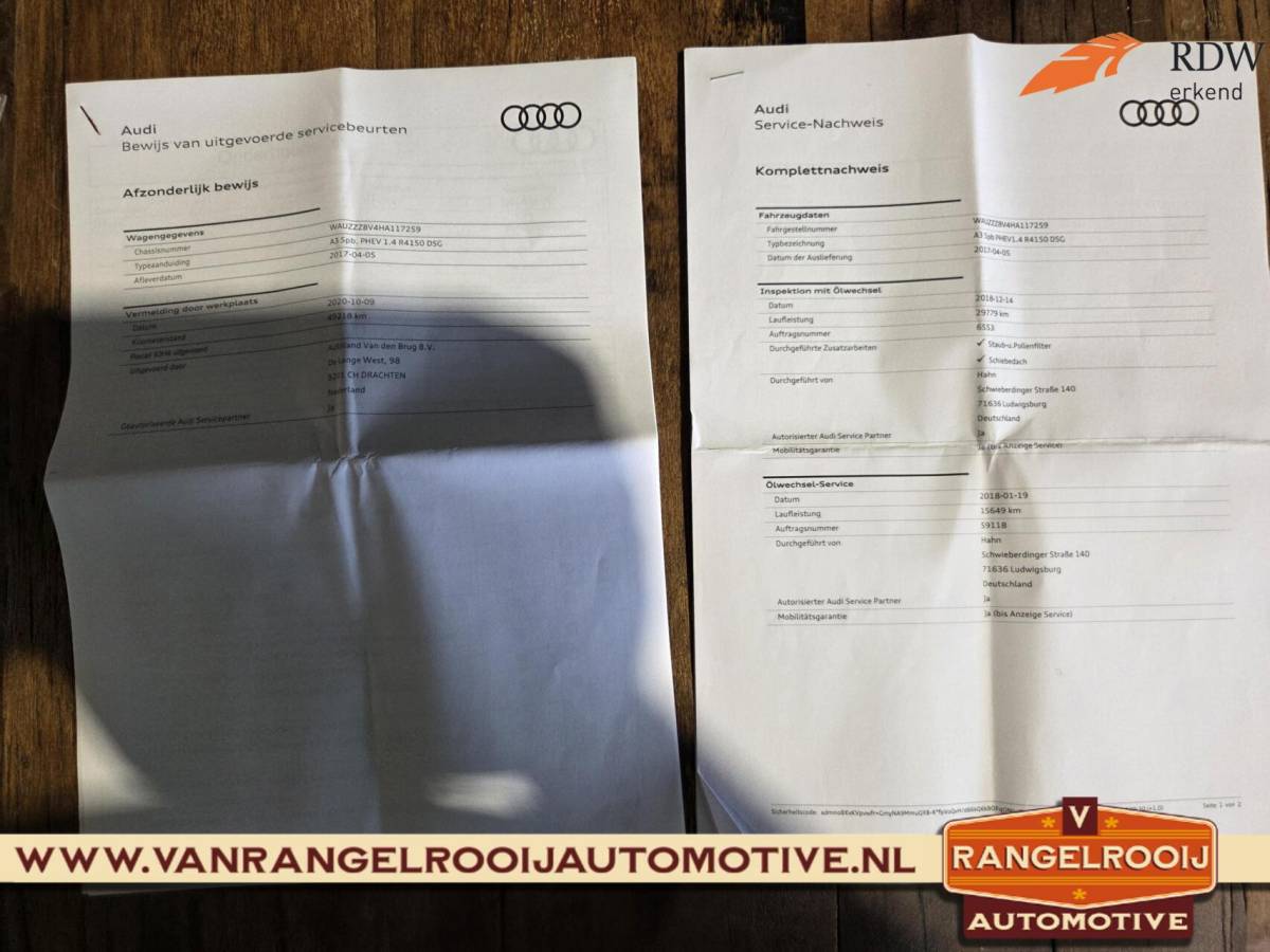 Audi A3 Audi A3 Sportback 1.4 e-tron Sport, LED kopl., ACC, pano, sportst., 17″ lmv