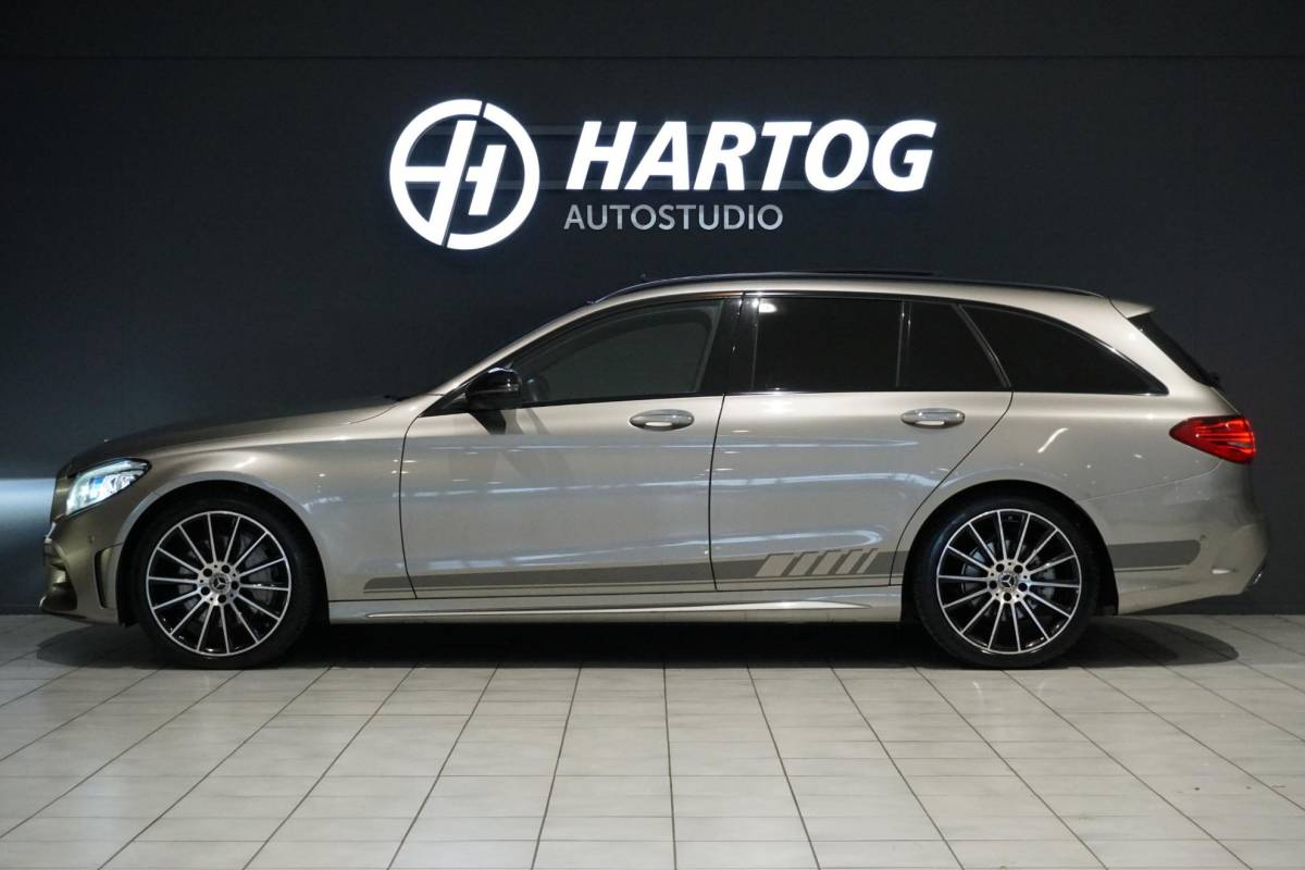 Mercedes-Benz C-Klasse Mercedes-Benz C-klasse Estate 300 d 4MATIC Premium Plus Pack AMG + 360° CAMERA / STOELVENTILATIE / PANO / BURMESTER / HUD