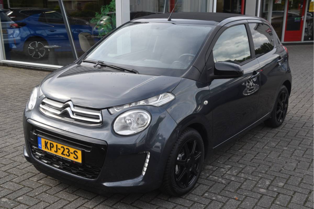 Citroën C1 Citroën C1 1.2 PureTech Airscape Shine Camera | Bluetooth | Groot scherm | Stoelverwarming | Cruise | Opendak