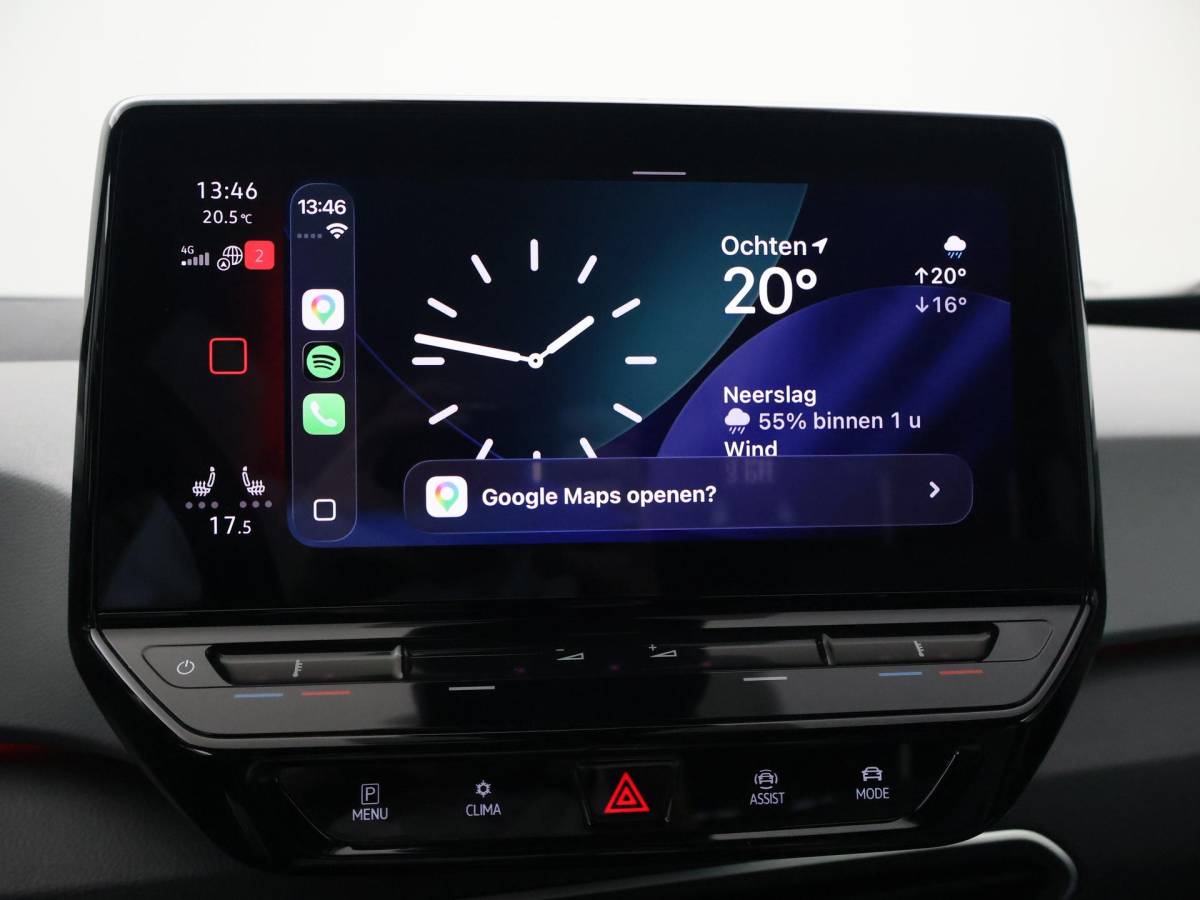 Volkswagen ID.3 Volkswagen ID.3 PRO 58 KWH + SFEERVERLICHTING | ADAPTIVE CRUISE | 18 INCH | CAMERA | STOEL/STUURVERW. | CARPLAY