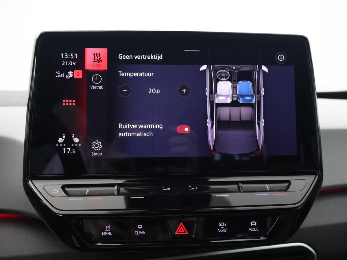 Volkswagen ID.3 Volkswagen ID.3 PRO 58 KWH + SFEERVERLICHTING | ADAPTIVE CRUISE | 18 INCH | CAMERA | STOEL/STUURVERW. | CARPLAY