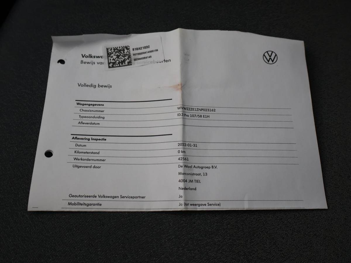 Volkswagen ID.3 Volkswagen ID.3 PRO 58 KWH + SFEERVERLICHTING | ADAPTIVE CRUISE | 18 INCH | CAMERA | STOEL/STUURVERW. | CARPLAY
