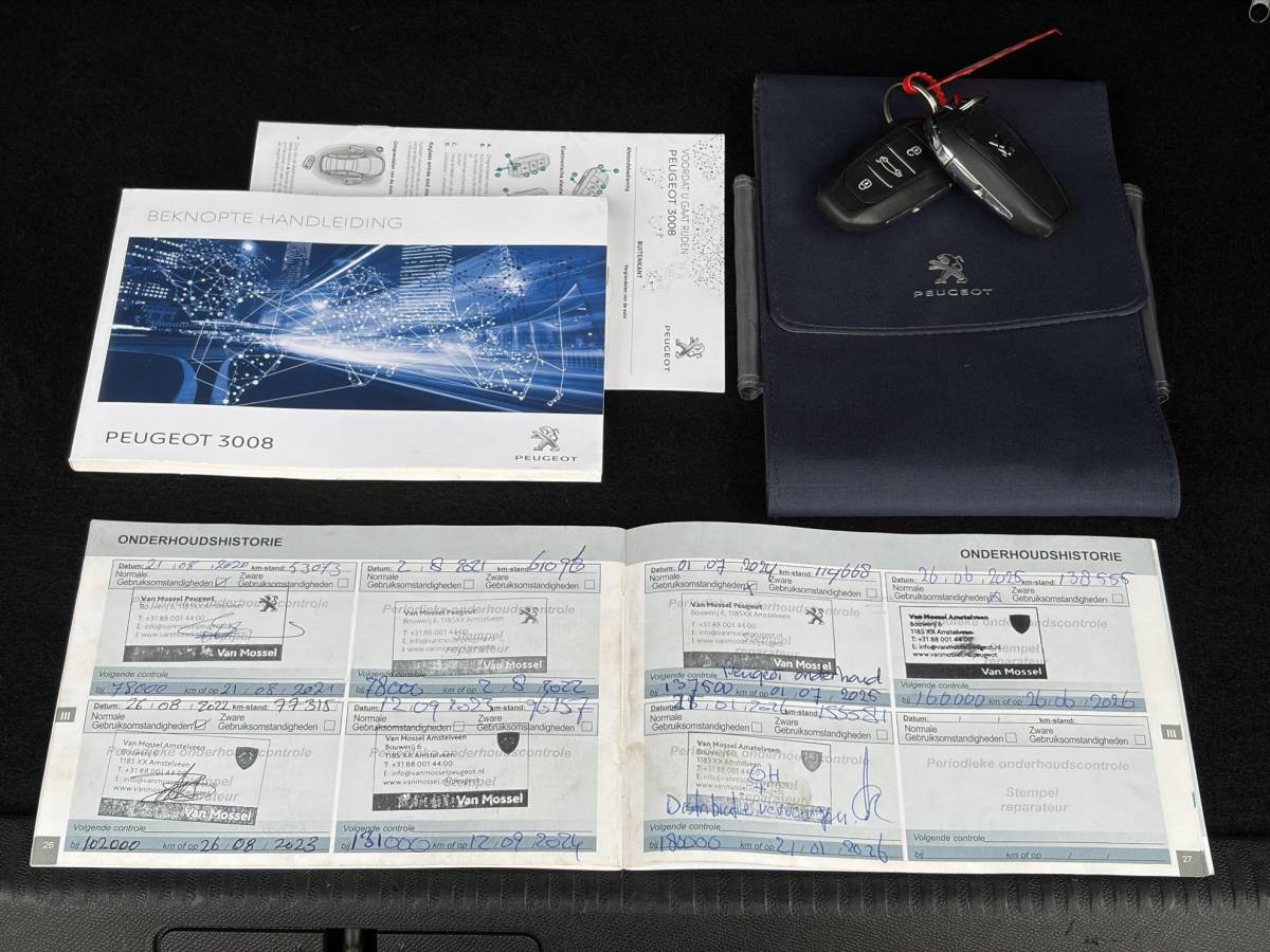 Peugeot 3008 Peugeot 3008 1.2 PureTech GT Line ✓D-riem vv in 2026✓1e Eigenaar✓360 ° Camera✓Pano✓Massage stoel✓Draadloze telefoonlader✓Carplay✓Stoelvw✓Keyless✓Leder✓Navi✓Pdc V+A✓6 Bak✓Dealer Onderhouden✓Rijstrooksensor✓Dodehoeksensor✓19” Lmv✓N.A.P✓Apk tot 09-2027