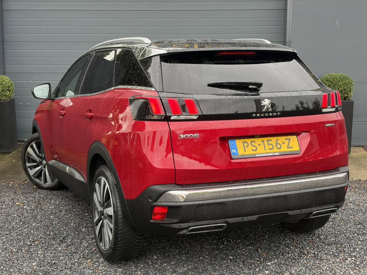 Peugeot 3008 Peugeot 3008 1.2 PureTech GT Line ✓D-riem vv in 2026✓1e Eigenaar✓360 ° Camera✓Pano✓Massage stoel✓Draadloze telefoonlader✓Carplay✓Stoelvw✓Keyless✓Leder✓Navi✓Pdc V+A✓6 Bak✓Dealer Onderhouden✓Rijstrooksensor✓Dodehoeksensor✓19” Lmv✓N.A.P✓Apk tot 09-2027