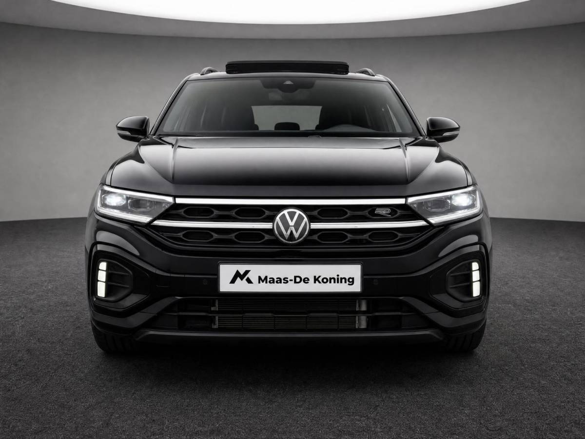 Volkswagen T-Roc Volkswagen T-Roc 1.5TSI/150PK R-Line Black Style DSG · Panoramadak · Apple/Android Car Play· Camera + Parkeersensoren · Stoelverwarming · 19” Velgen ·  Garantie t/m 07-07-2027