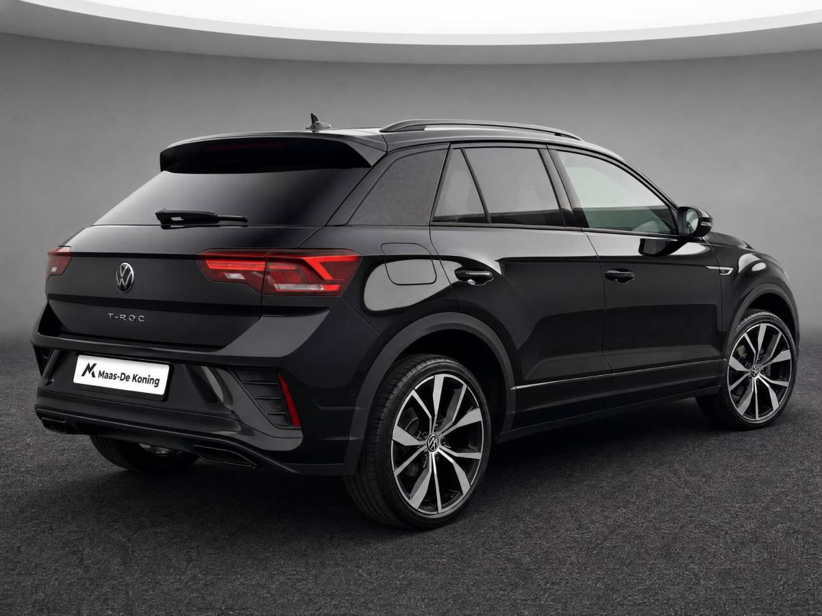 Volkswagen T-Roc Volkswagen T-Roc 1.5TSI/150PK R-Line Black Style DSG · Panoramadak · Apple/Android Car Play· Camera + Parkeersensoren · Stoelverwarming · 19” Velgen ·  Garantie t/m 07-07-2027