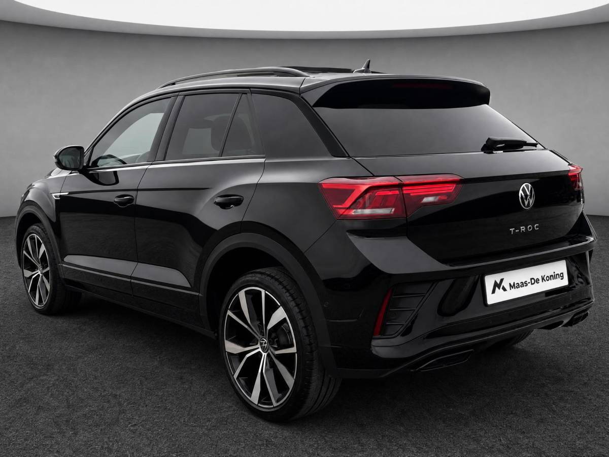 Volkswagen T-Roc Volkswagen T-Roc 1.5TSI/150PK R-Line Black Style DSG · Panoramadak · Apple/Android Car Play· Camera + Parkeersensoren · Stoelverwarming · 19” Velgen ·  Garantie t/m 07-07-2027