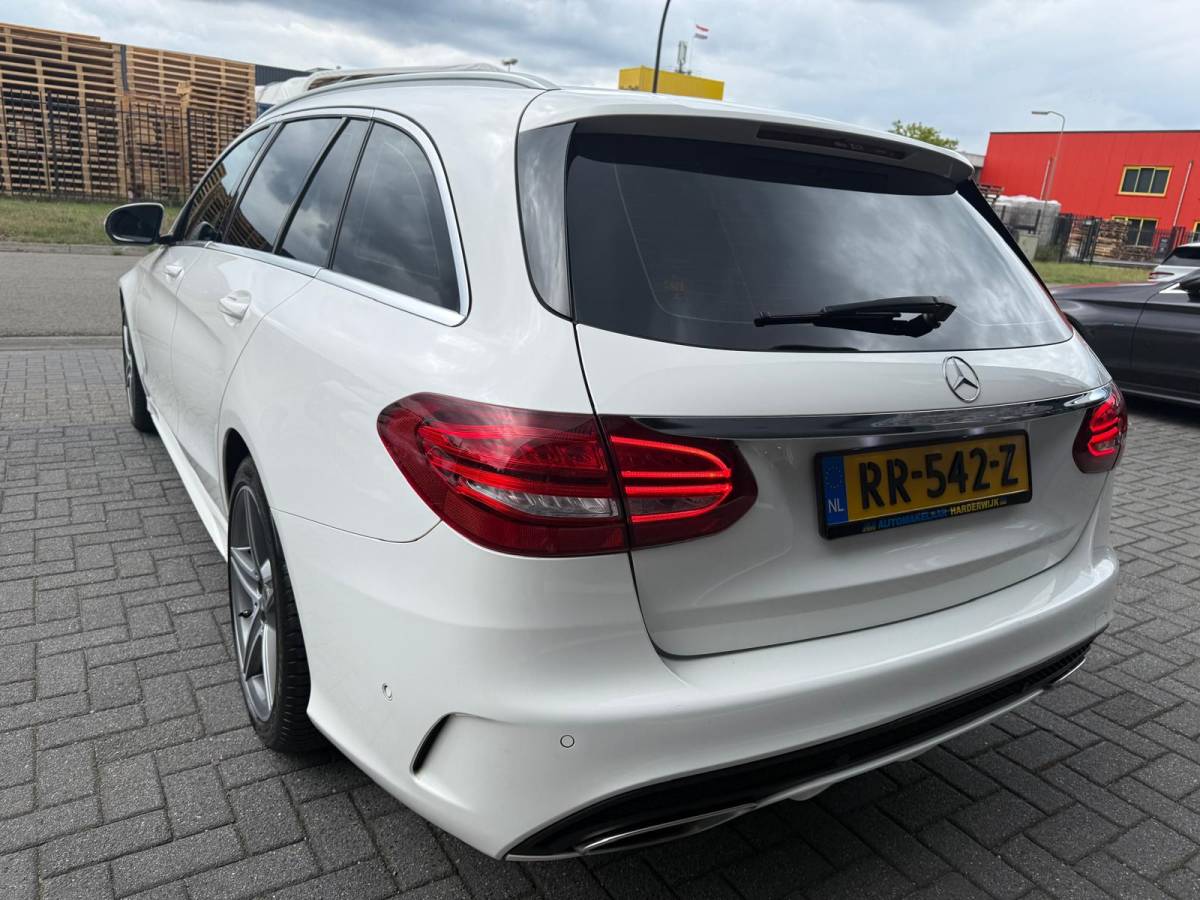 Mercedes-Benz C-Klasse Mercedes-Benz C-klasse Estate 180 AMG Sport Edition | 1E EIGENAAR | 3/6/12 MND GARANTIE | PANO | LEDER | LED | CRUISE | NAVI |