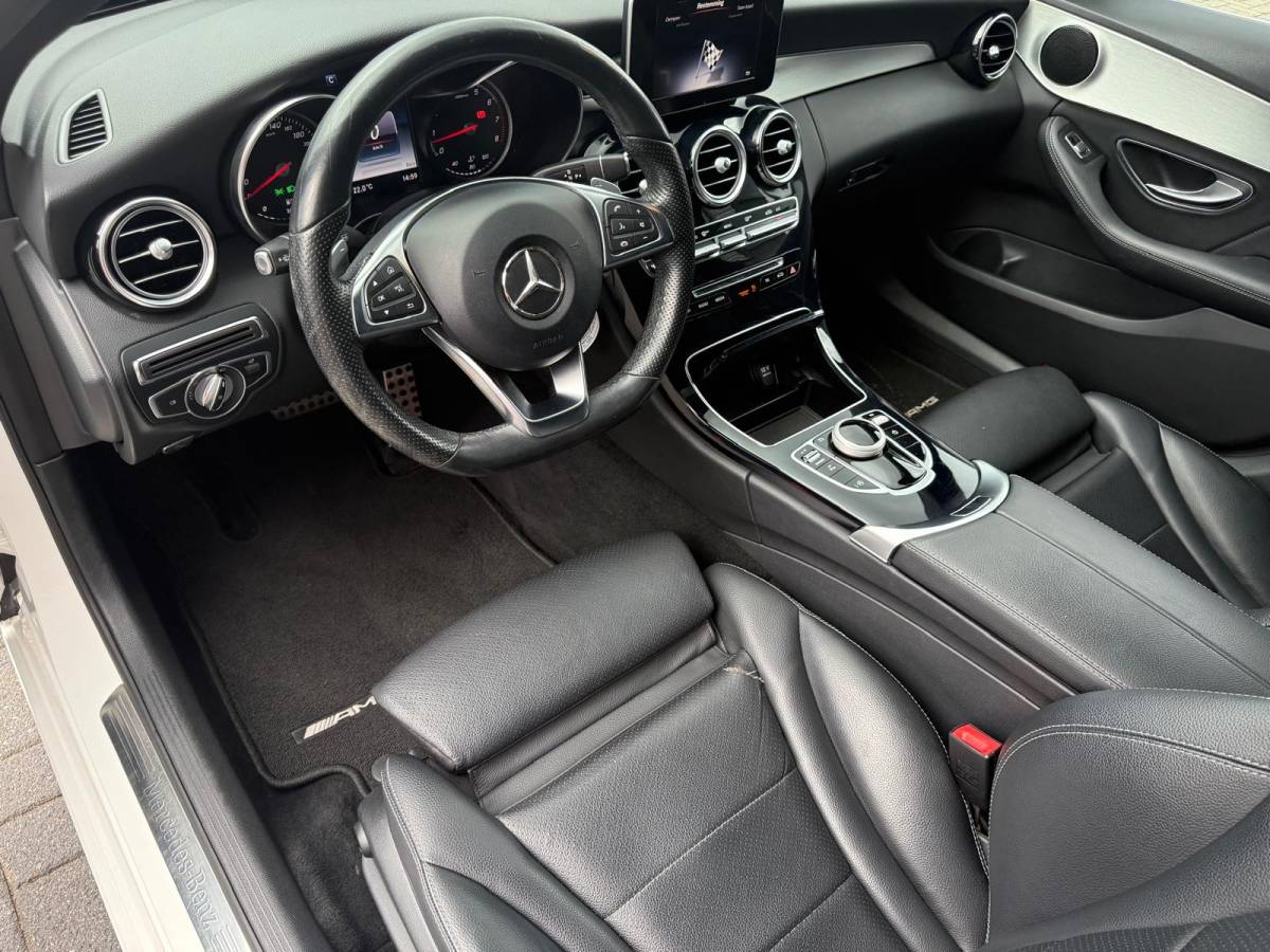Mercedes-Benz C-Klasse Mercedes-Benz C-klasse Estate 180 AMG Sport Edition | 1E EIGENAAR | 3/6/12 MND GARANTIE | PANO | LEDER | LED | CRUISE | NAVI |