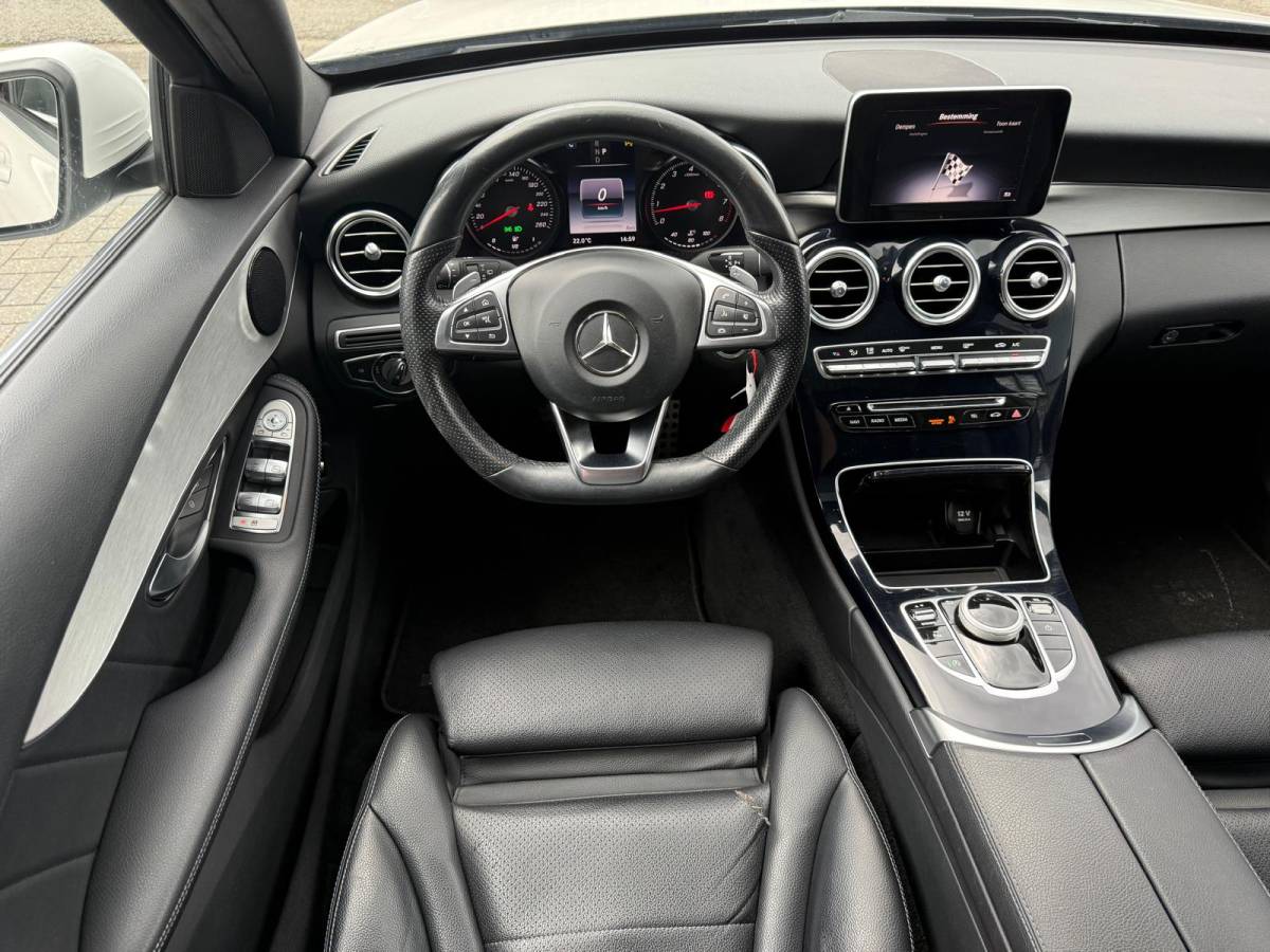 Mercedes-Benz C-Klasse Mercedes-Benz C-klasse Estate 180 AMG Sport Edition | 1E EIGENAAR | 3/6/12 MND GARANTIE | PANO | LEDER | LED | CRUISE | NAVI |