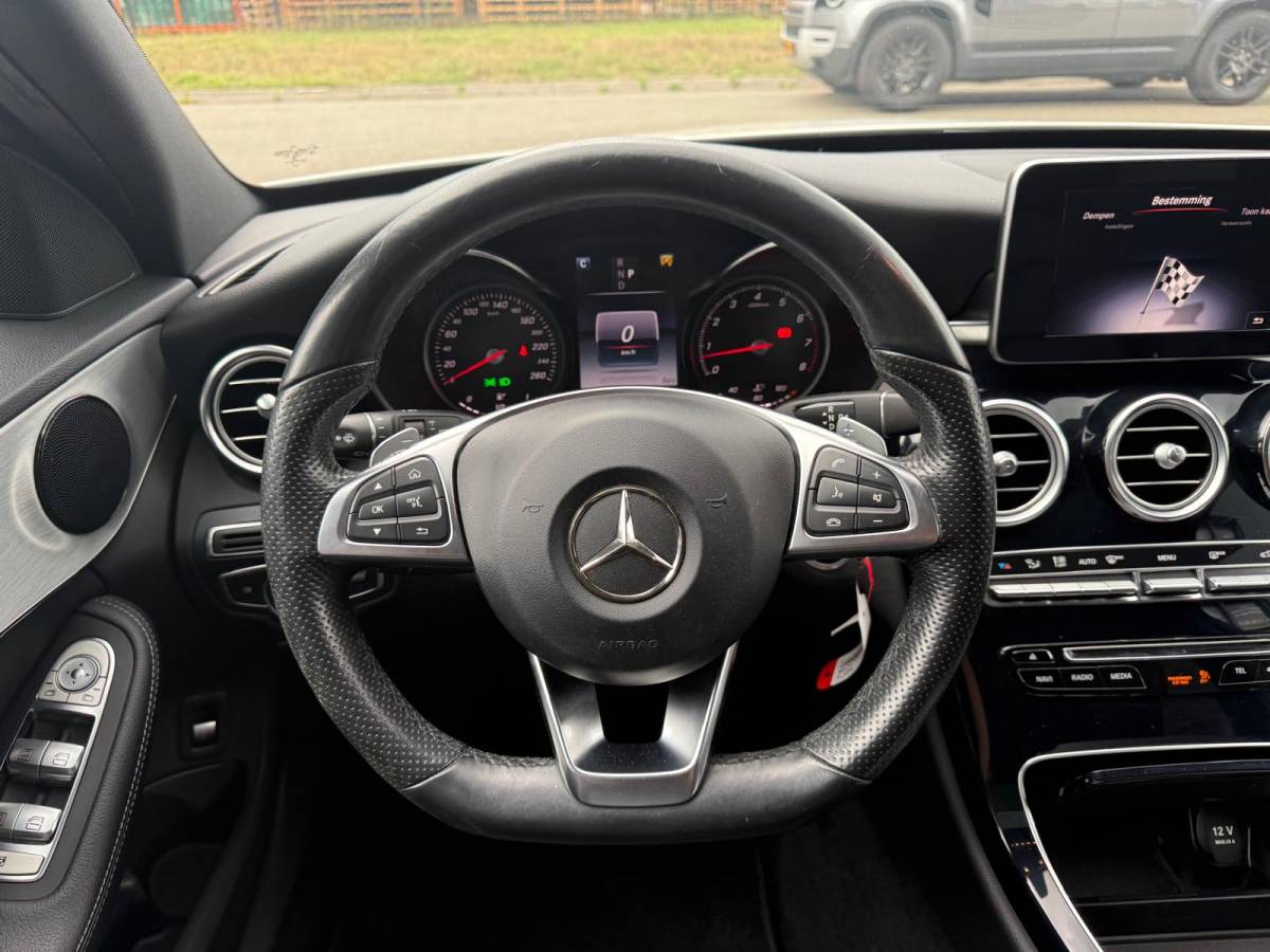 Mercedes-Benz C-Klasse Mercedes-Benz C-klasse Estate 180 AMG Sport Edition | 1E EIGENAAR | 3/6/12 MND GARANTIE | PANO | LEDER | LED | CRUISE | NAVI |