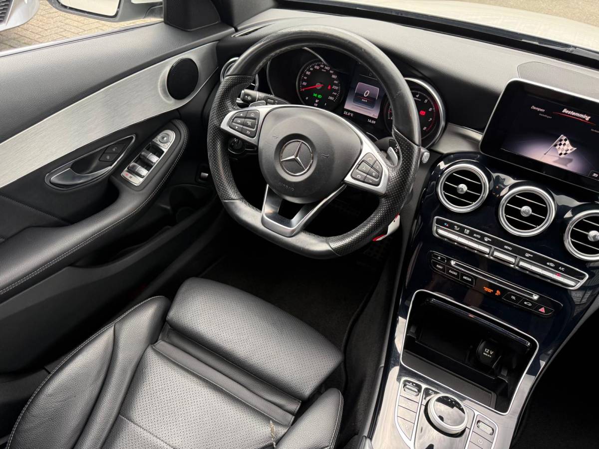 Mercedes-Benz C-Klasse Mercedes-Benz C-klasse Estate 180 AMG Sport Edition | 1E EIGENAAR | 3/6/12 MND GARANTIE | PANO | LEDER | LED | CRUISE | NAVI |