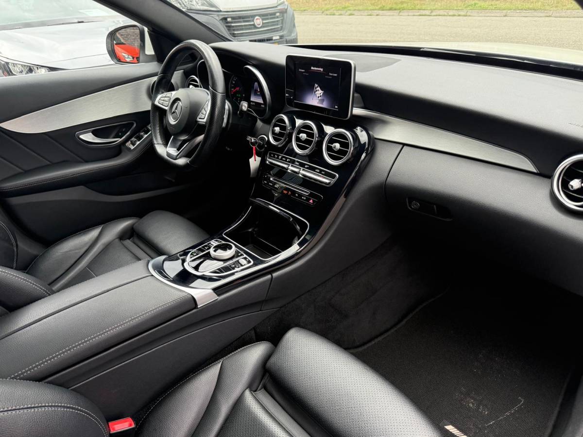 Mercedes-Benz C-Klasse Mercedes-Benz C-klasse Estate 180 AMG Sport Edition | 1E EIGENAAR | 3/6/12 MND GARANTIE | PANO | LEDER | LED | CRUISE | NAVI |