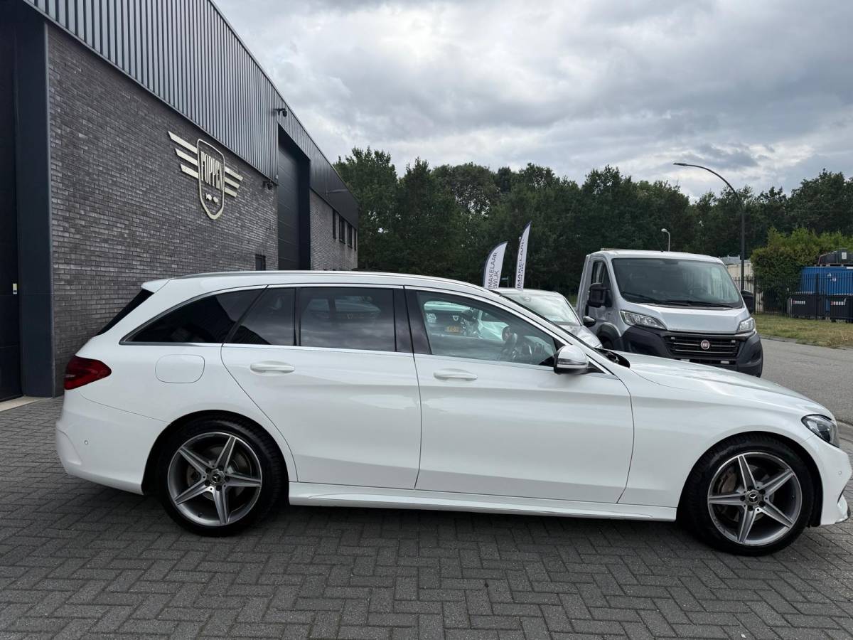 Mercedes-Benz C-Klasse Mercedes-Benz C-klasse Estate 180 AMG Sport Edition | 1E EIGENAAR | 3/6/12 MND GARANTIE | PANO | LEDER | LED | CRUISE | NAVI |