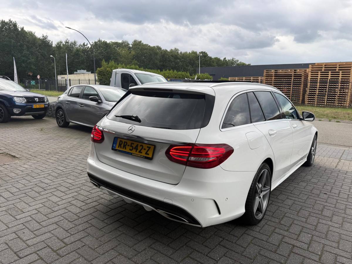 Mercedes-Benz C-Klasse Mercedes-Benz C-klasse Estate 180 AMG Sport Edition | 1E EIGENAAR | 3/6/12 MND GARANTIE | PANO | LEDER | LED | CRUISE | NAVI |