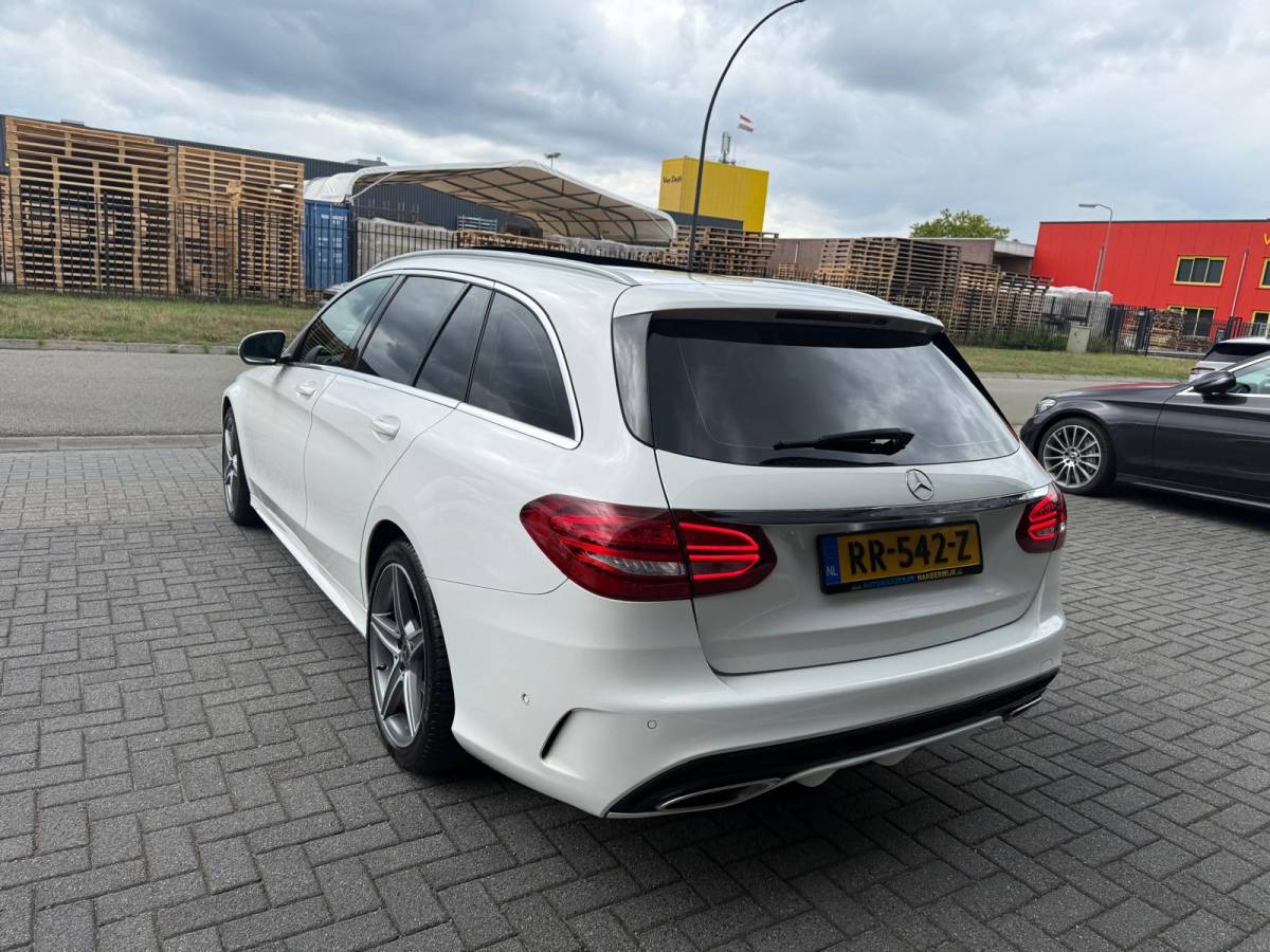 Mercedes-Benz C-Klasse Mercedes-Benz C-klasse Estate 180 AMG Sport Edition | 1E EIGENAAR | 3/6/12 MND GARANTIE | PANO | LEDER | LED | CRUISE | NAVI |