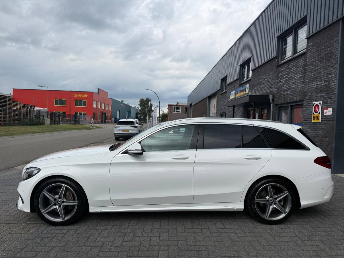 Mercedes-Benz C-Klasse Mercedes-Benz C-klasse Estate 180 AMG Sport Edition | 1E EIGENAAR | 3/6/12 MND GARANTIE | PANO | LEDER | LED | CRUISE | NAVI |