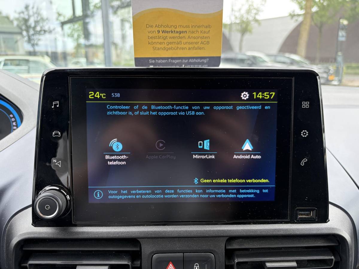 Peugeot e-Rifter Peugeot e-Rifter EV Allure Pack 50 kWh SOH 100%!| APPLE CARPLAY + ANDROID AUTO| STANDKACHEL|  DUBBELE SCHUIFDEUREN| RIJKLAARPRIJS INCL. 12 MND BOVAG GARANTIE
