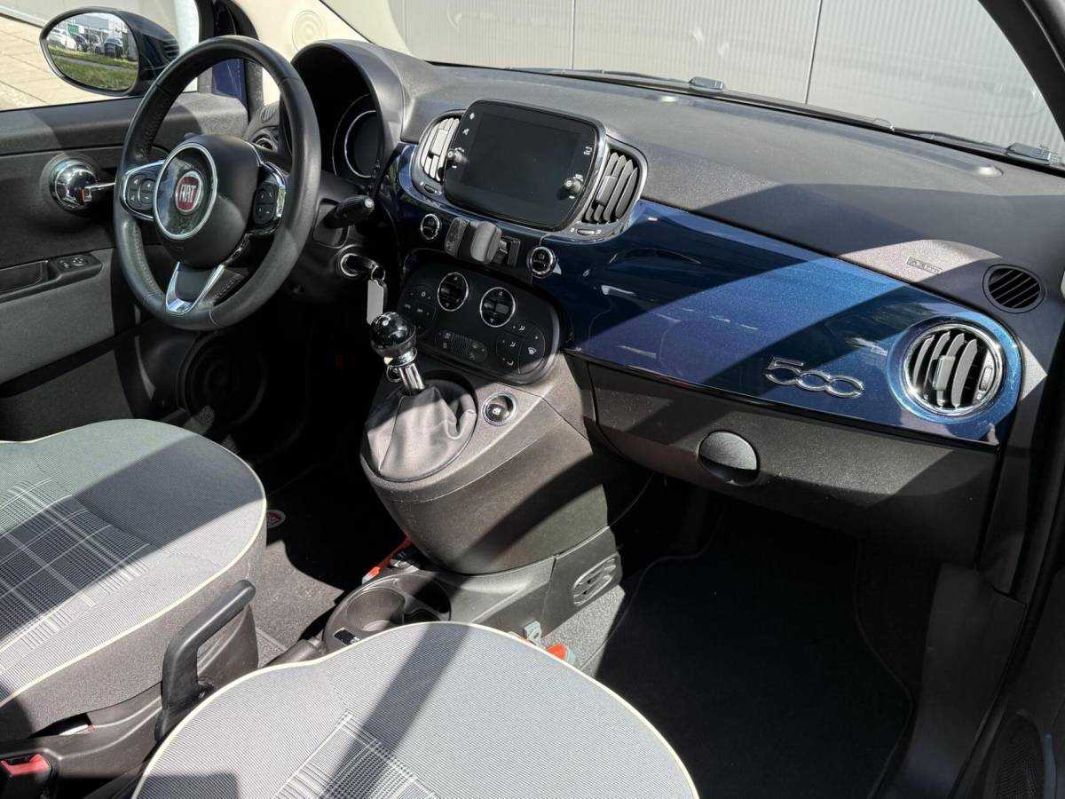 Fiat 500 Fiat 500 0.9 TwinAir Turbo Lounge | Panoramadak | Carplay | Clima | Navi