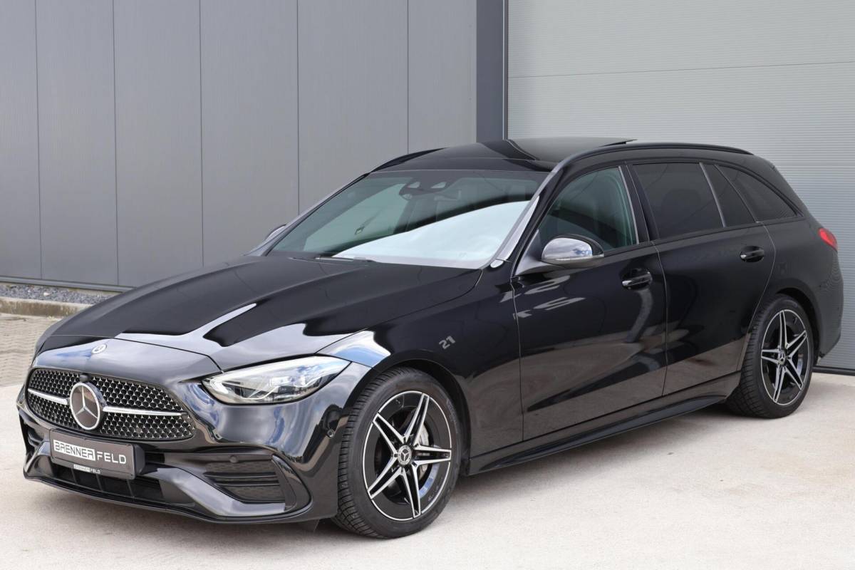 Mercedes-Benz C-Klasse Mercedes C-klasse Estate 220 d AMG Line / Panoramadak / Burmester Surround / Massage Stoelen / Night Pakket / Trekhaak Wegklapbaar