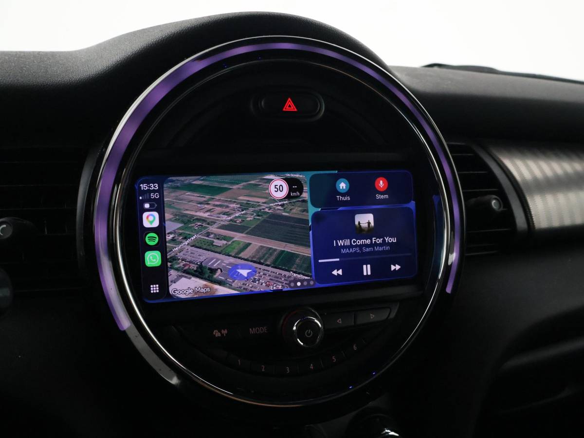 MINI 5-Deurs MINI 5-Deurs 1.5 COOPER AUT. + LEDER | UNION JACK LED | HARMAN/KARDON | MINI YOURS | APPLE CARPLAY