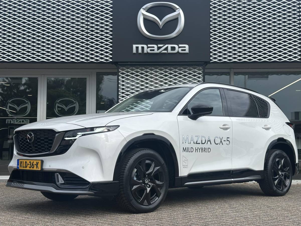 Mazda CX-5 Mazda CX-5 2.5 E-SKYACTIV G 141 M HYBRID Homura | PANO | TREKHAAK | AERO PAKKET |