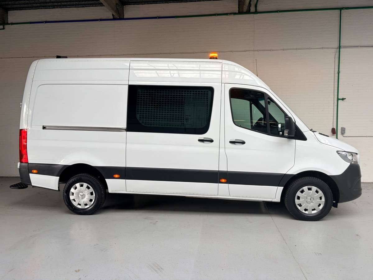 Mercedes-Benz Sprinter Mercedes-Benz Sprinter Automaat Servicewagen 314 2.2 CDI 140PK L2H2 euro6 BOTT, Victron V230, Standkachel Trekhaak RIJKLAARPRIJS