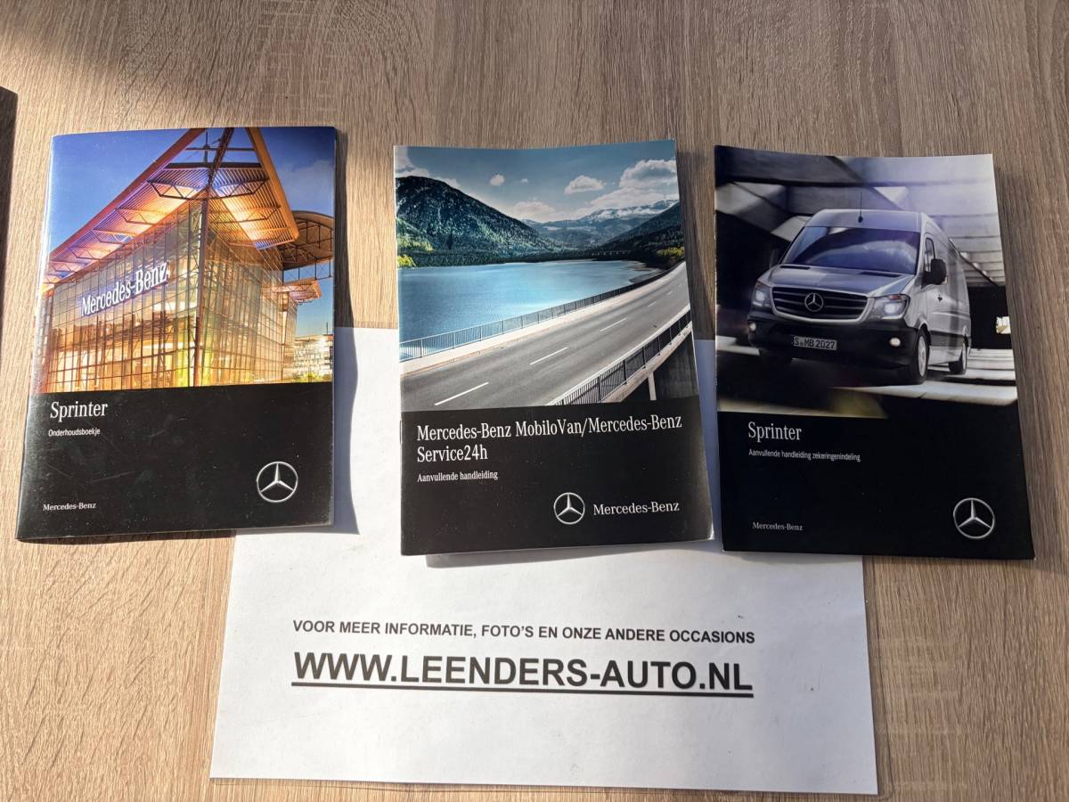 Mercedes-Benz Sprinter Mercedes-Benz Sprinter L1H2 Automaat Servicewagen 314 2.2 CDI 140PK euro6 BOTT, Victron V230, Standkachel, RIJKLAARPRIJS