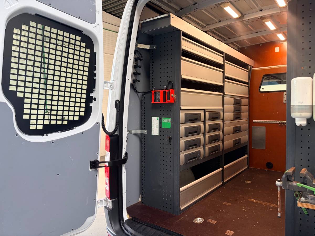 Mercedes-Benz Sprinter Mercedes-Benz Sprinter L1H2 Automaat Servicewagen 314 2.2 CDI 140PK euro6 BOTT, Victron V230, Standkachel, RIJKLAARPRIJS