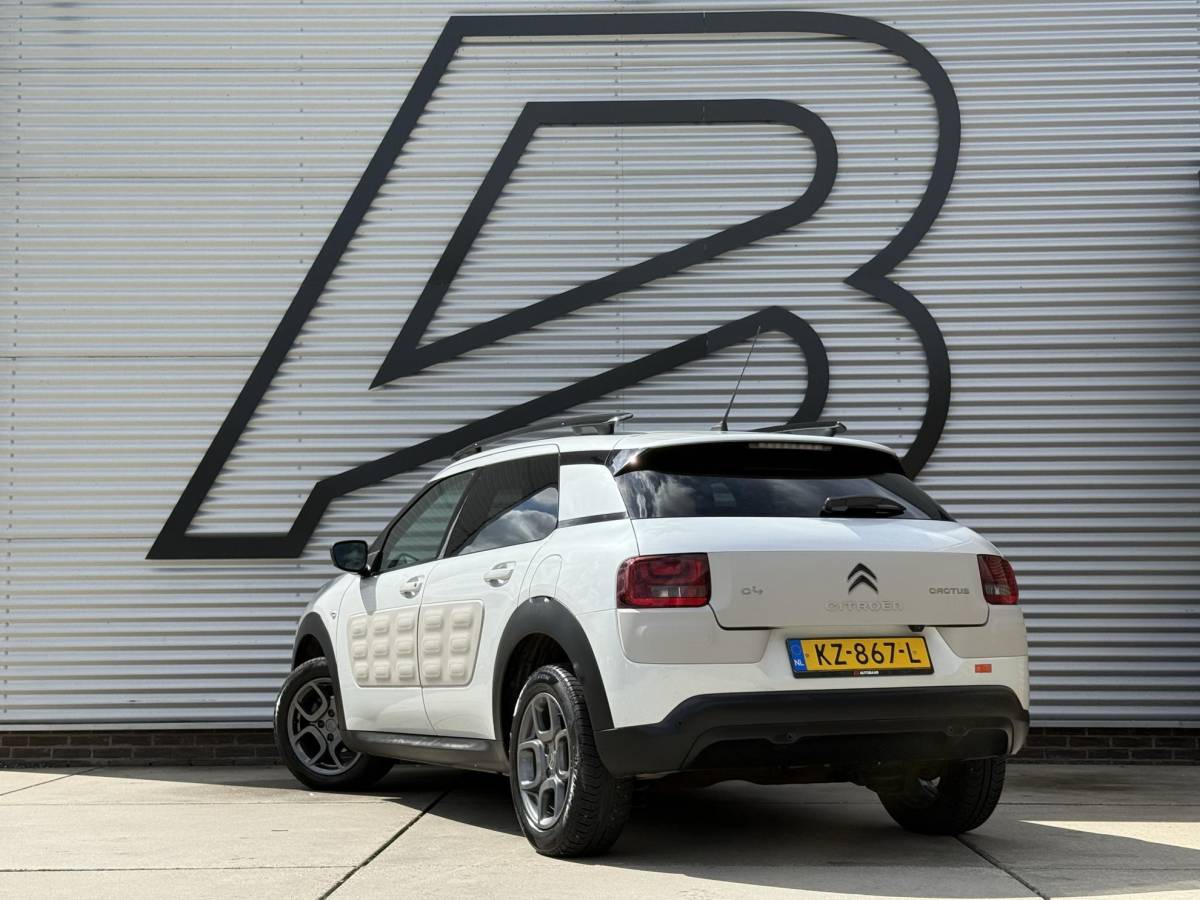 Citroën C4 Cactus Citroen C4 Cactus 1.2 PureTech Shine 1e Eigenaar|Camera|Cruise|PDC|Dealer onderhouden|Navi|Elek ramen|N.A.P|APK tot 01-2027