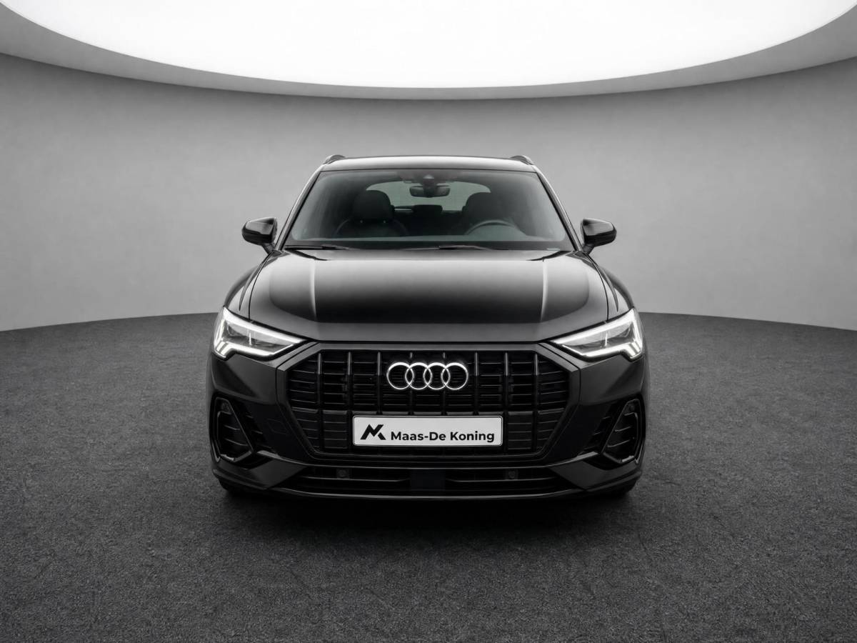 Audi Q3 Audi Q3 35 TFSI 150pk S edition · Apple/Android Car Play · 20” Lichtmetalen Velgen · Elek. inklapbare buitenspiegels · Audi Sound · Virtual Cockpit · Garantie t/m 16-01-2027 of 100.000km