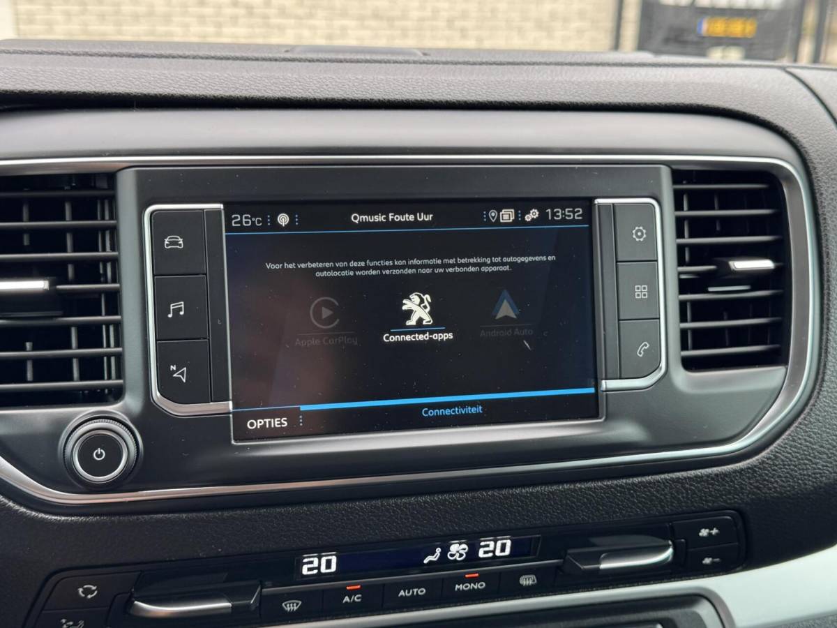 Peugeot Expert Peugeot Expert 2.0 180pk Standard Sport Trekhaak/Carplay/Camera/Headup/Leder/Xenon/Adapt.Cruise