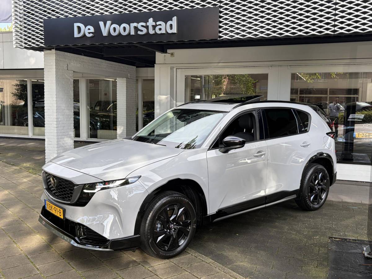 Mazda CX-5 Mazda CX-5 2.5 E-SKYACTIV G 141 M HYBRID Homura | Panorama dak | Full Options !!  | DEMO | nieuwprijs rijklaar 58.131,=