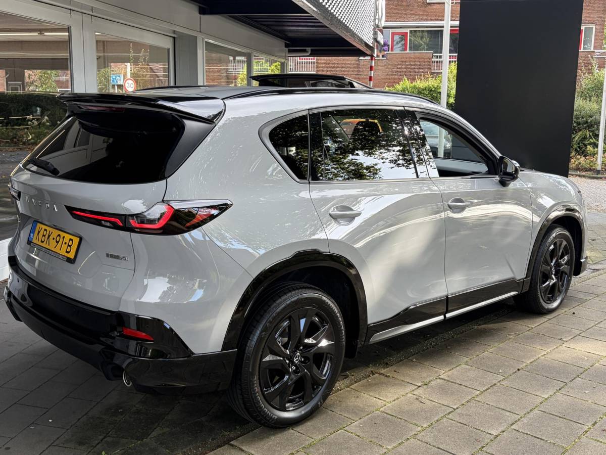 Mazda CX-5 Mazda CX-5 2.5 E-SKYACTIV G 141 M HYBRID Homura | Panorama dak | Full Options !!  | DEMO | nieuwprijs rijklaar 58.131,=