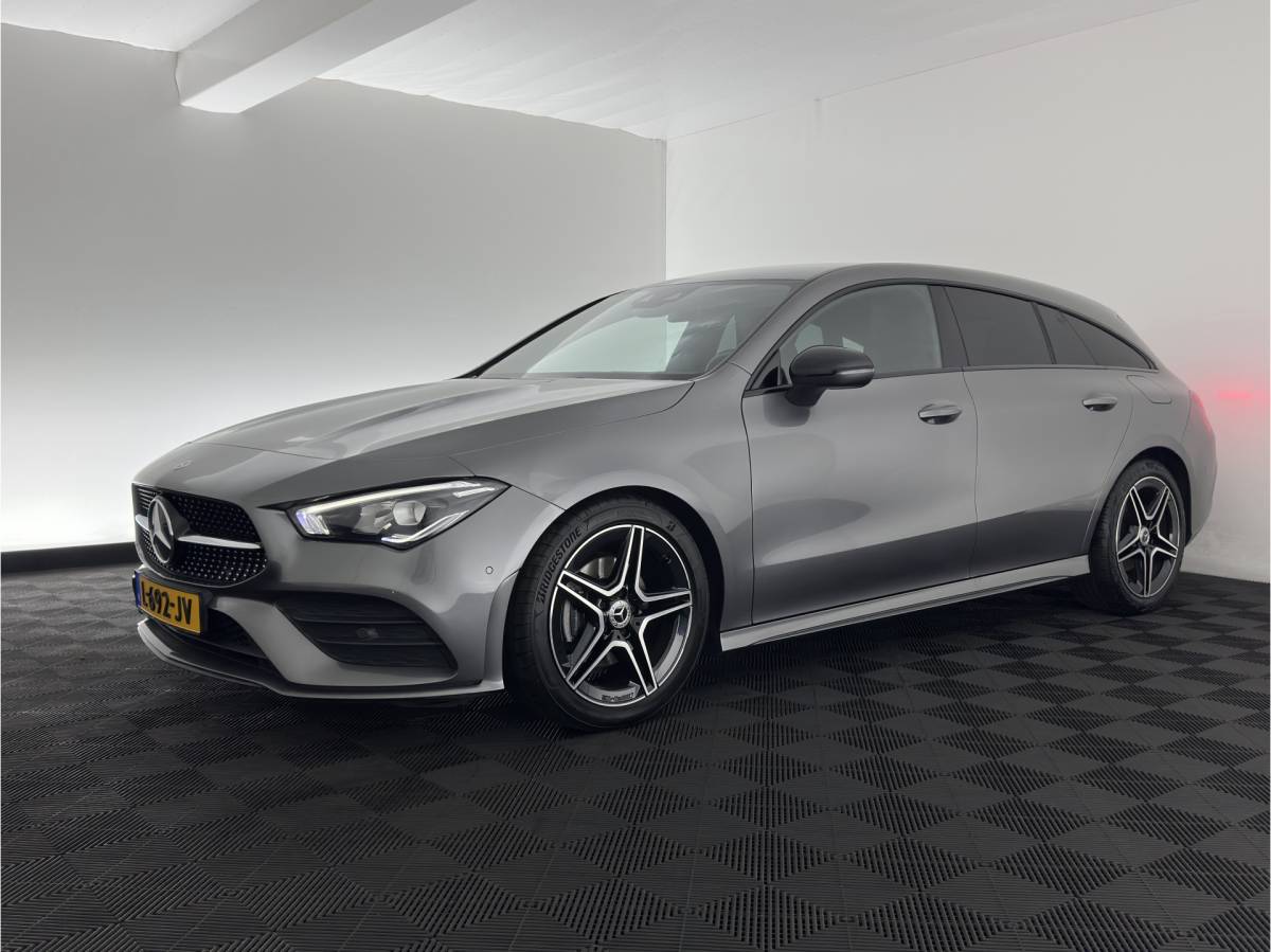 Mercedes-Benz CLA Mercedes-Benz CLA-klasse Shooting Brake 180 d Business Solution AMG (INCL.BTW) Aut. *LEATHER-MICROFIBRE | FULL-LED | HEATED-SPORTSEATS | AMBIENT-LIGHT | DIGI-COCKPIT | DAB+ | NAVI-FULLMAP | CAMERA | PRIVACYGLASS | SHIFTPADDLES | 18”ALU*